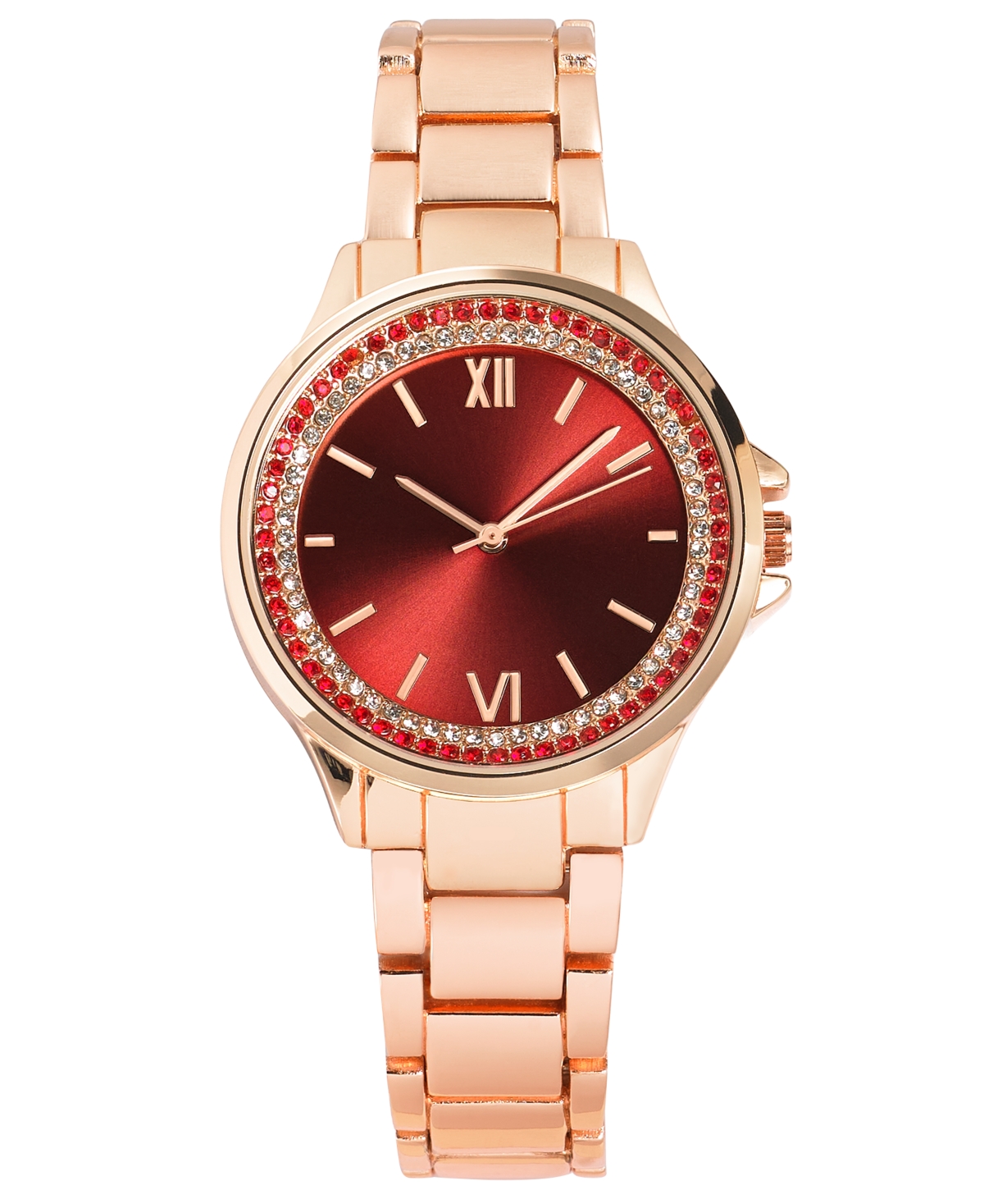 Inc International Concepts Women's Rose Gold-tone Bracelet Watch 38mm, Created For Macy's