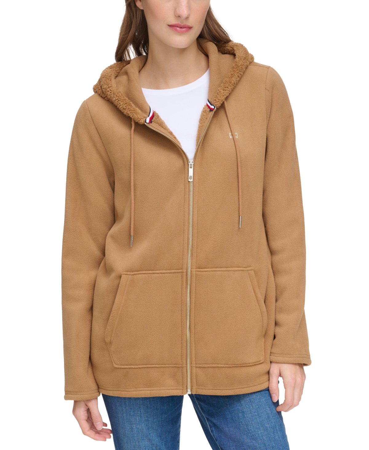 Tommy Hilfiger Women's Sherpa Coat Size S main image 1