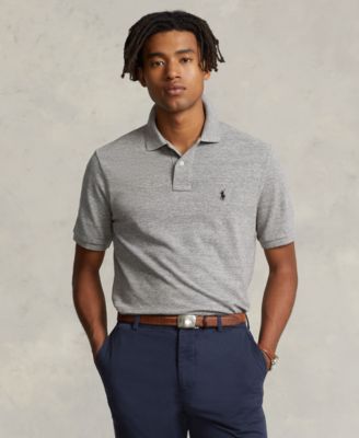 Men's Custom Slim Fit  Mesh Polo