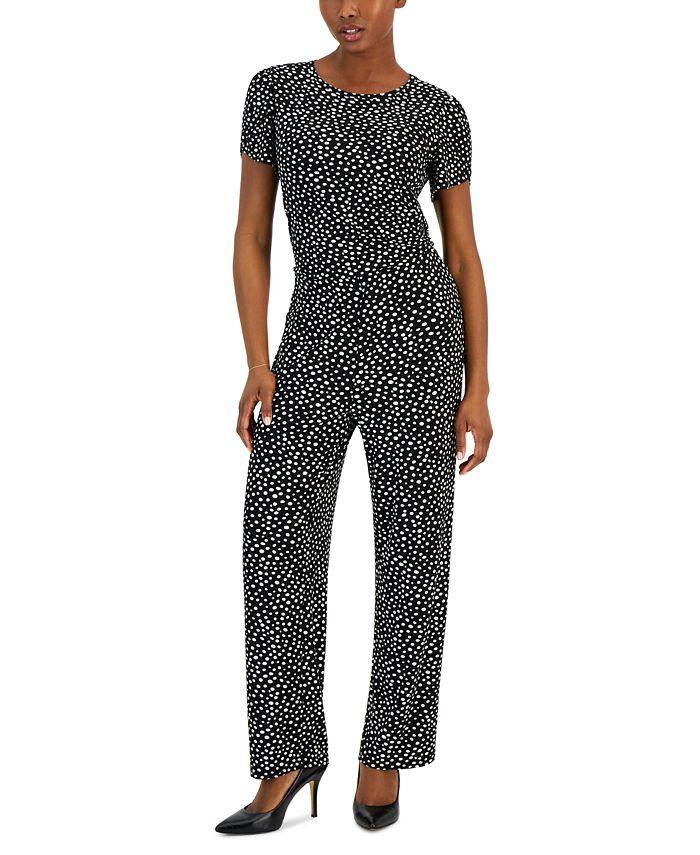 Tulip short sleeve top jumpsuit