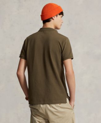 Men's Custom Slim Fit  Mesh Polo