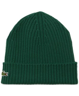 Men's Ribbed-Knit Wool Beanie 