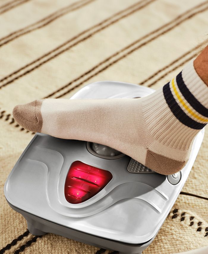 Homedics Vibration Foot Massager With Soothing Heat Macys 6695