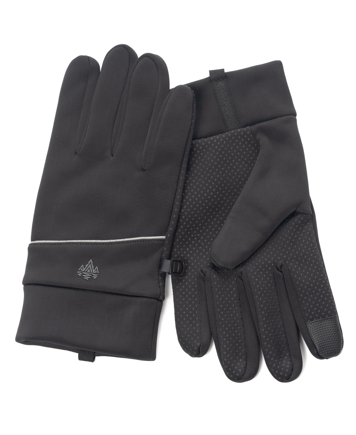 Men's Performance Outdoor Glove with Piping - Black
