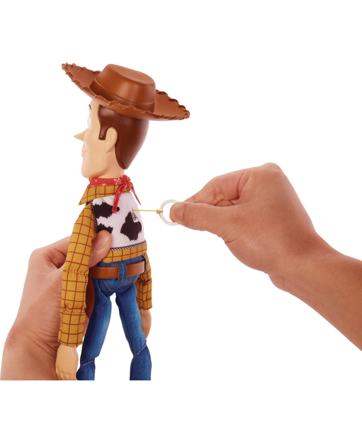 Shop Disney Pixar Toy Story Roundup Fun Woody Large Talking Figure, 12" In Multi-color