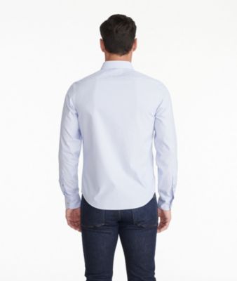 Men's Regular Fit Wrinkle-Free Bordeaux Button Up Shirt