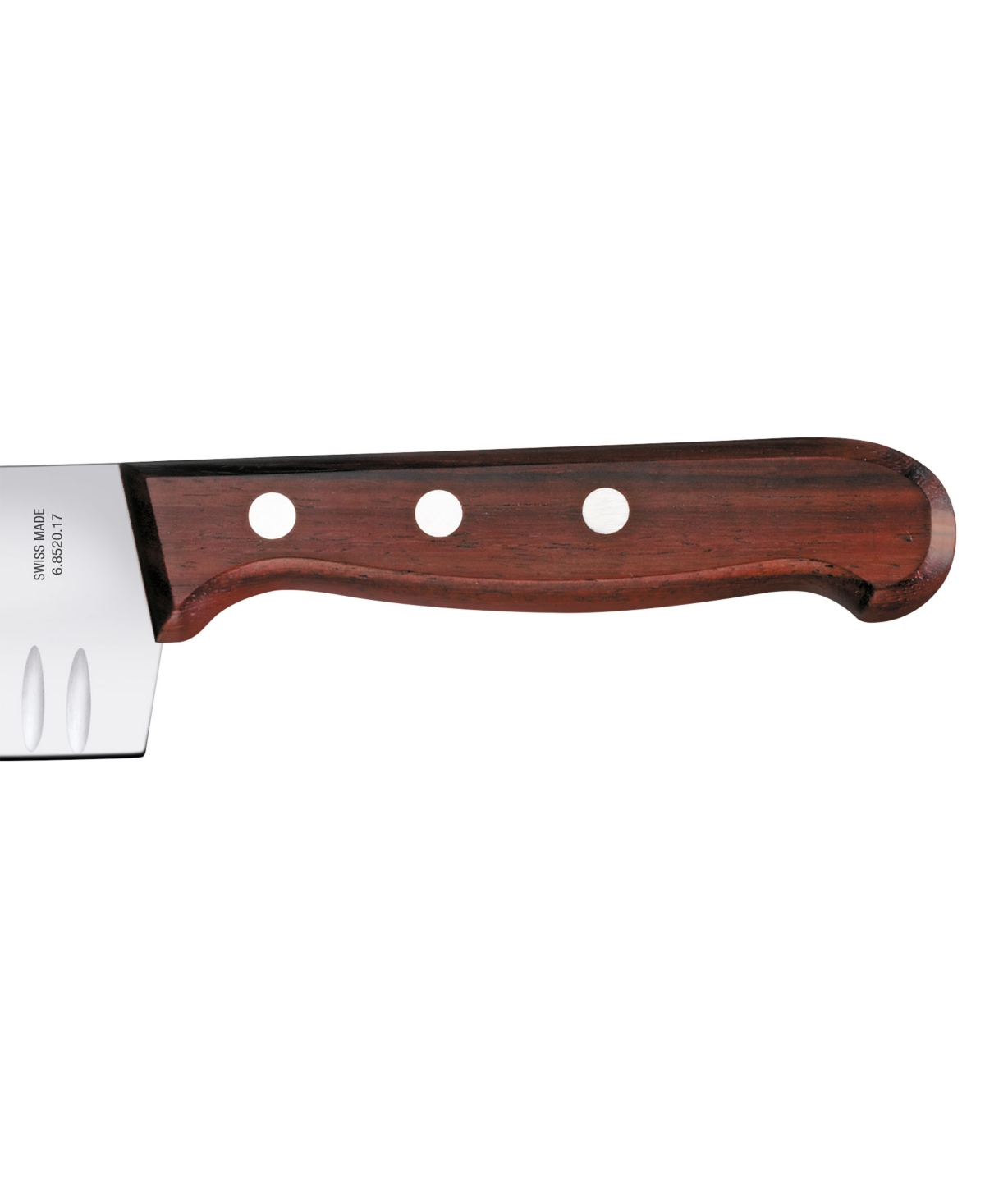 Shop Victorinox Stainless Steel 6.7" Santoku Knife With Wood Handle