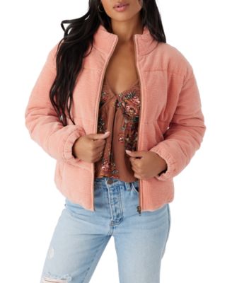 O'Neill - Juniors' Novah Corduroy Puffer Jacket