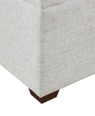 30" Molly Wide Fabric Modular Armless Chair