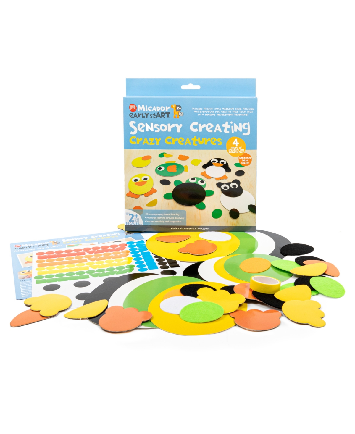 Micador Early Start Sensory Creating Pack, Crazy Creatures Sensory Pack