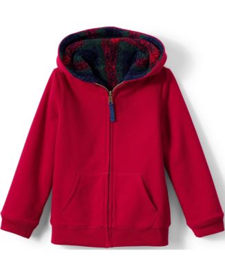 Lands end fleece hoodie best sale