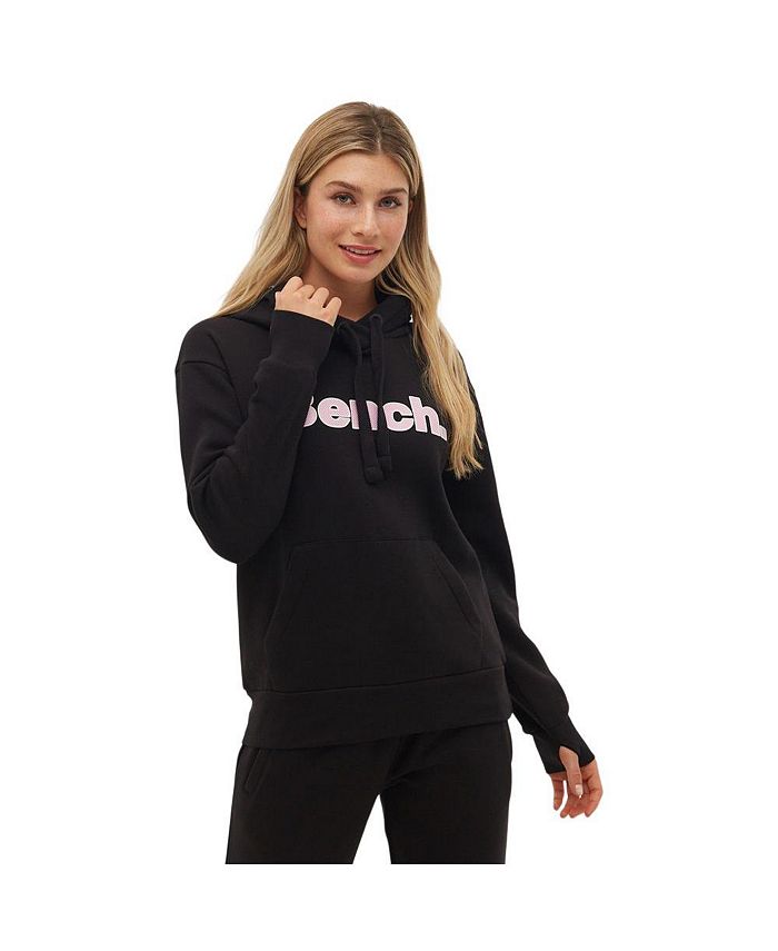 Bench DNA Women's Tealy Outline Logo Hoodie - Macy's