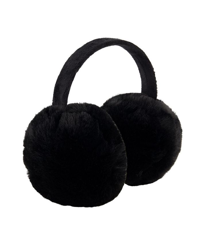 Laundry by Shelli Segal Women's Stylish Oversized Solid Faux Fur