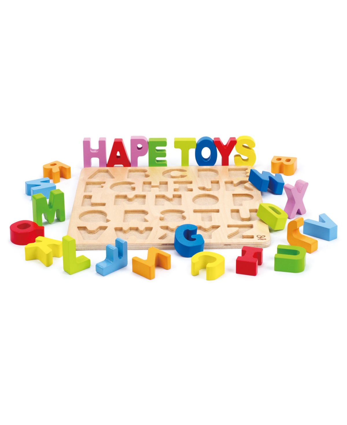 Shop Hape Wooden Alphabet Puzzle, 26 Pieces In Multi