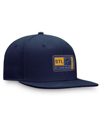 Men's Navy St. Louis Blues Authentic Pro Training Camp Snapback Hat