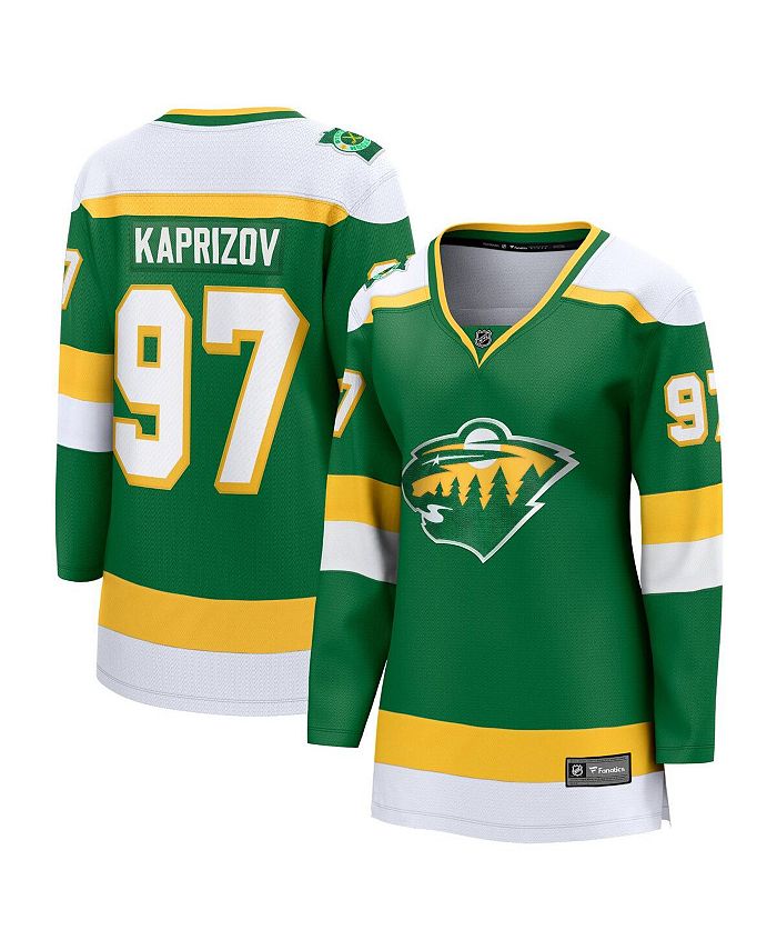 Fanatics Women's Kirill Kaprizov Green Minnesota Wild 2023/24 Alternate ...