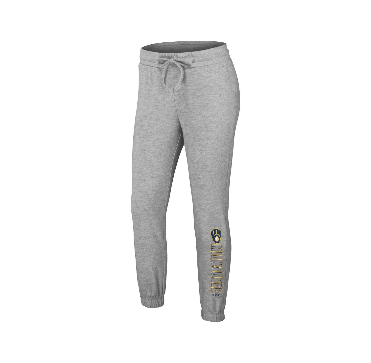 Women's Gray Milwaukee Brewers Knitted Lounge Set