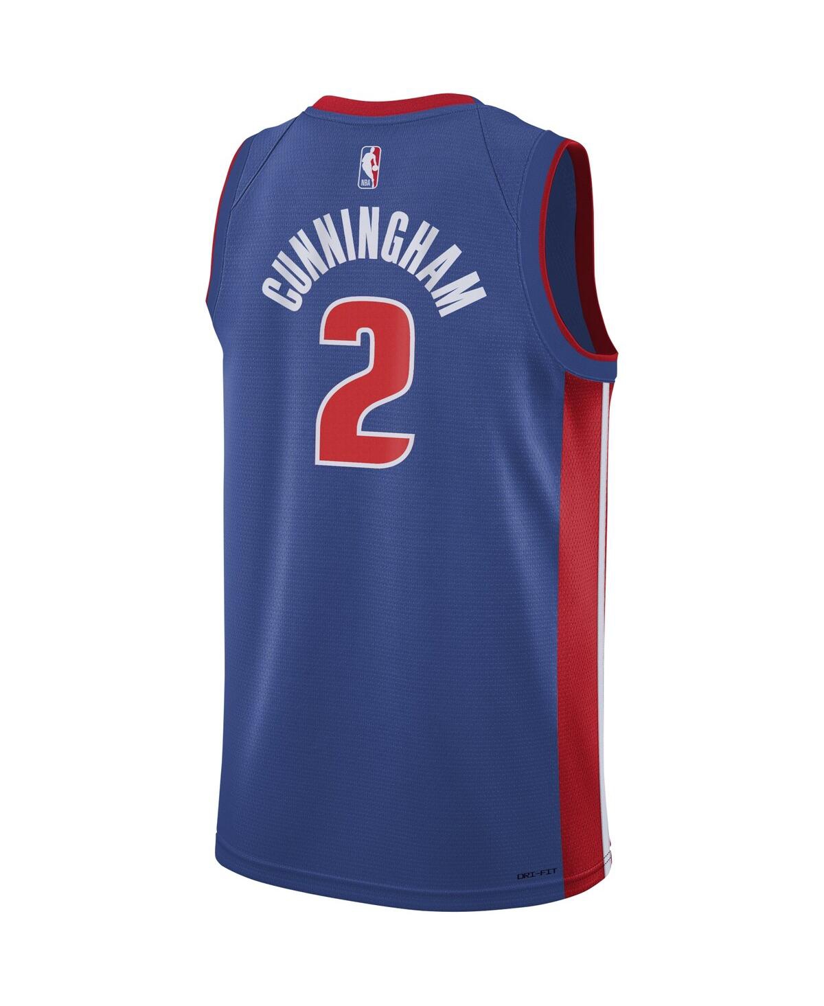 Big Boys Nike Cade CunninghamDetroit Pistons Swingman Jersey - Icon Edition - Blue