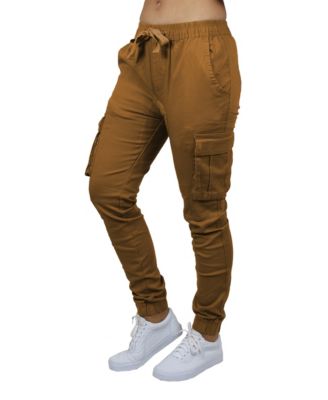 Women's Loose Fit Cotton Stretch Twill Cargo Joggers