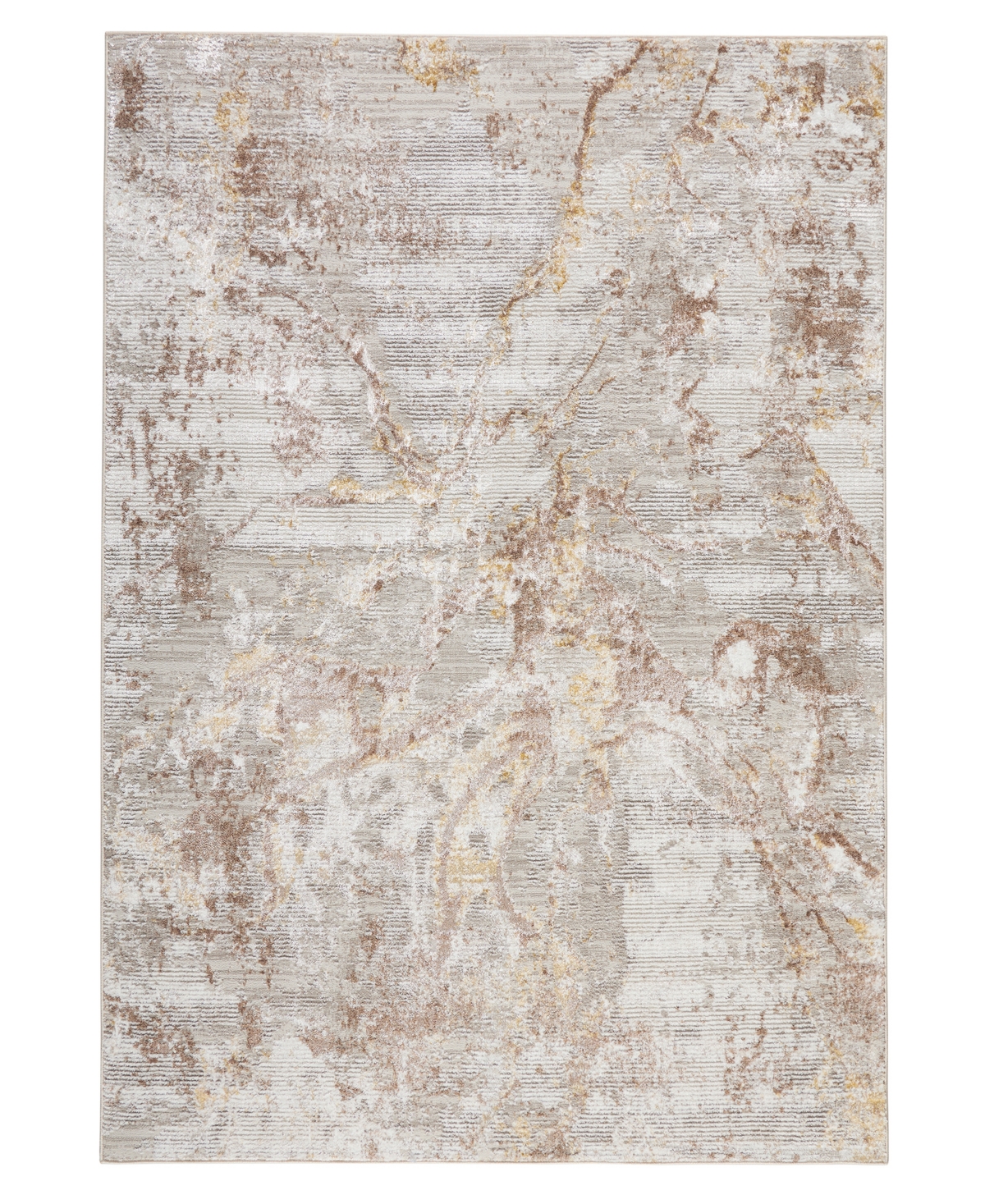 Town & Country Living Luxe Opaline 256 7'10" X 10'2" Area Rug In Taupe