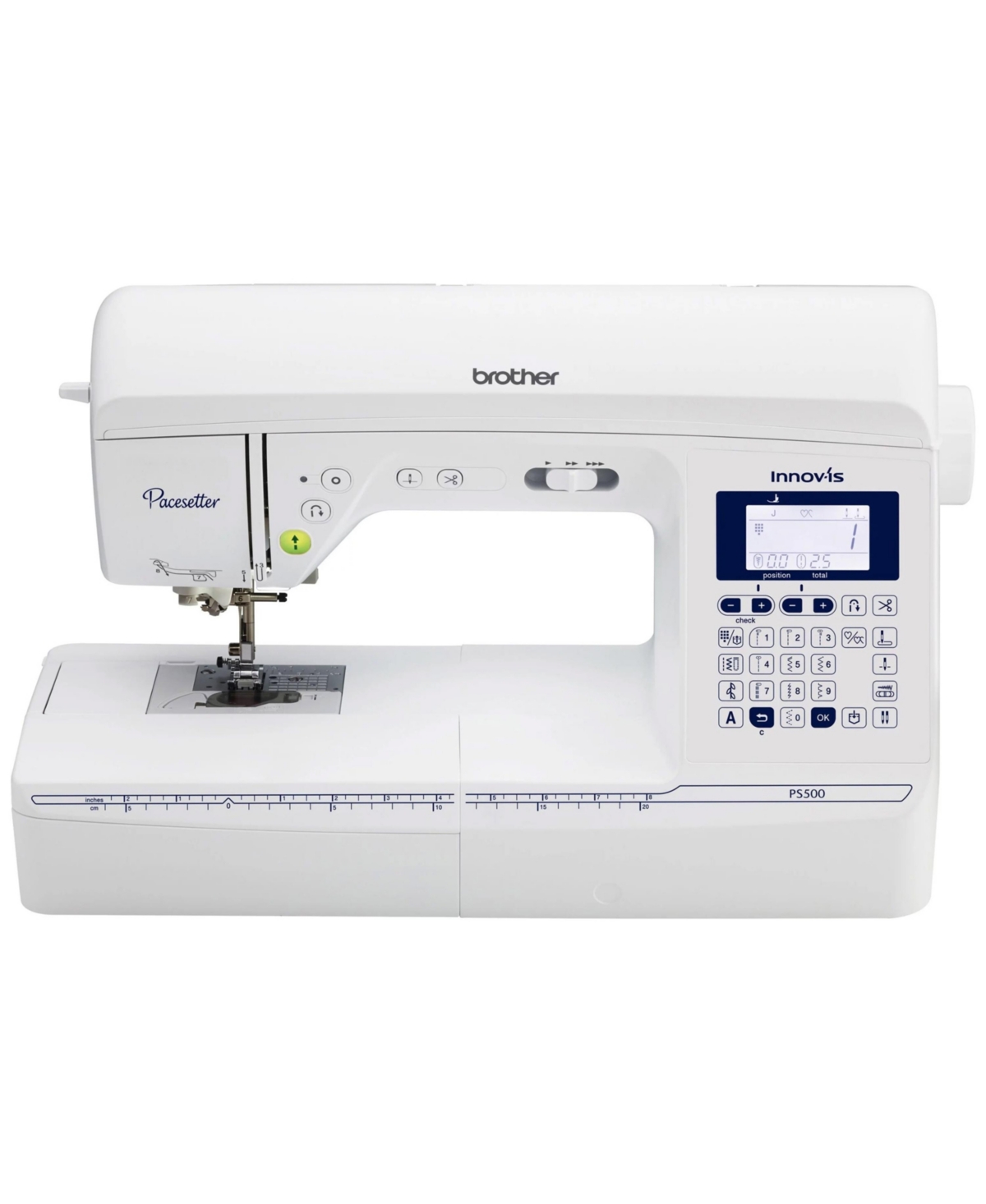 PS500 Pacesetter Computerized Sewing Machine - White