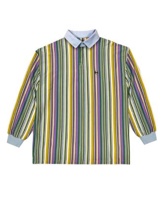 Cross Colours Mens Retro Stripe Rugby Shirt - Macy's