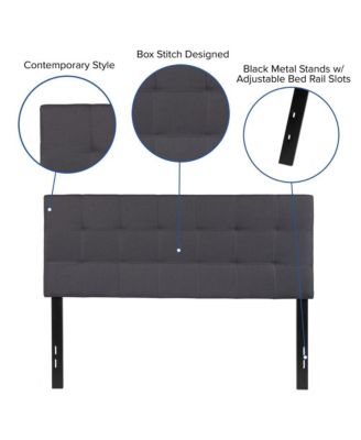 Quilted Tufted Full Upholstered Headboard