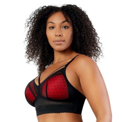 Plus Size Mia Dot Wire-Free Bralette