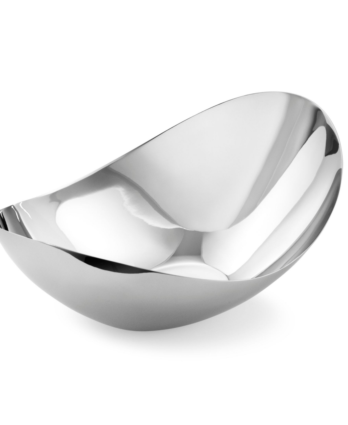Shop Georg Jensen Bloom Tall Bowl, Medium In Silver