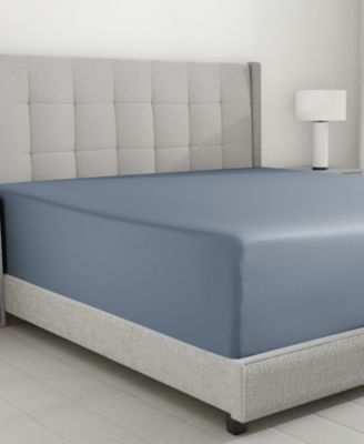 California Design Den 600 Thread Count Fitted Sheet Only - 100% Cotton Sateen, Fully Elasticized with Deep Pockets