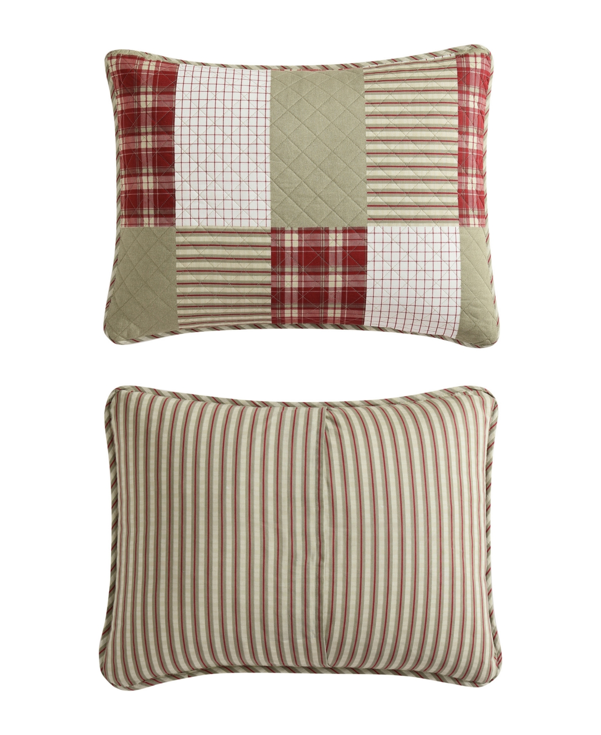 Eddie Bauer Camano Island Plaid 2-pc. Quilt Set, Twin In Red