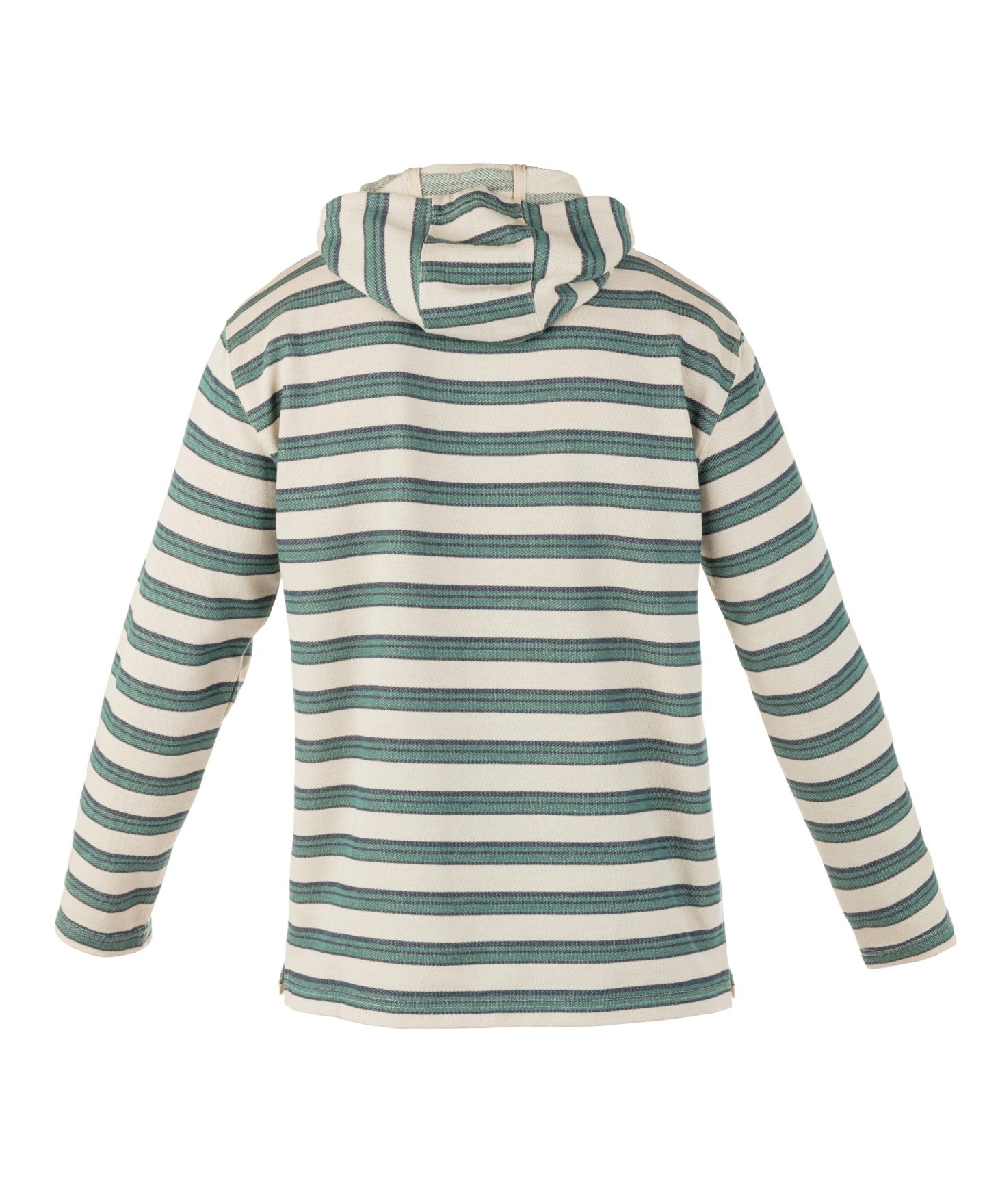 Мужское худи Hurley Striped Modern Surf Poncho, цвет: Костяной — фото 2