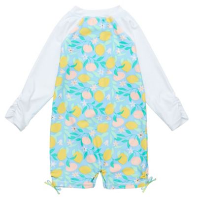 Baby Girls Lemon Drops LS Sunsuit