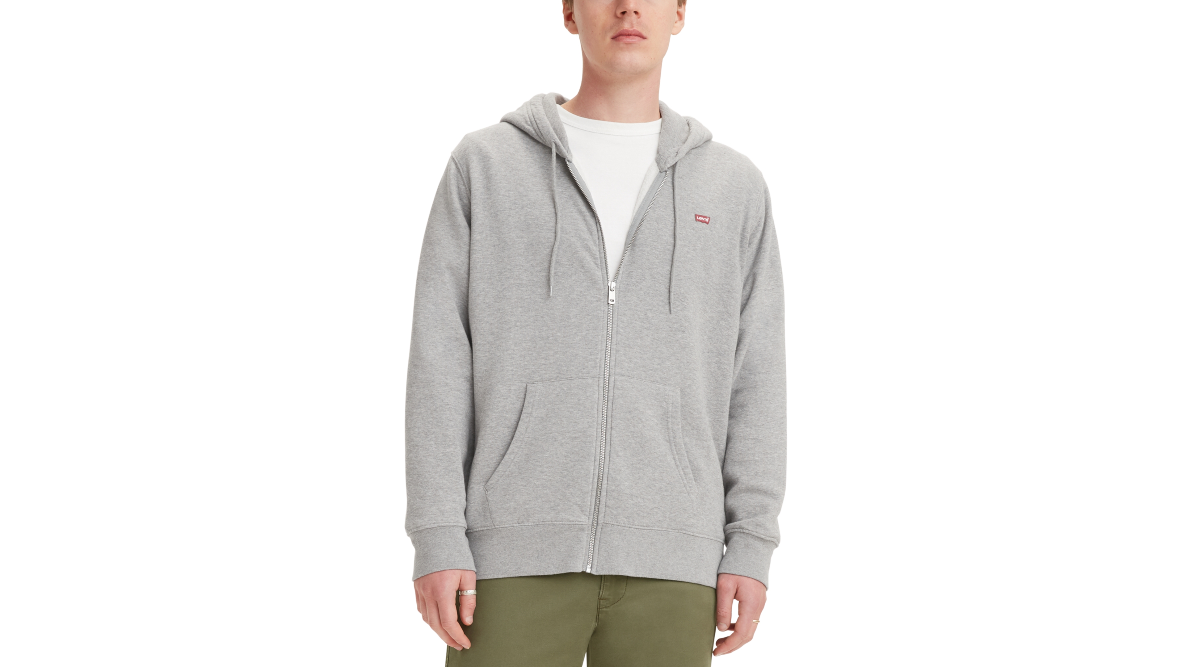 Levi's Men's Non-Graphic Zip-Up Standard Fit Hoodie