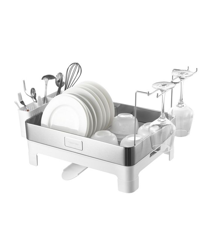 happimess Concerto Fingerprint-Proof Stainless Steel Dish Drying Rack