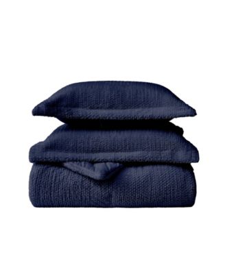 Faux Fur to Mink Reversible 3 Piece Comforter Set, King