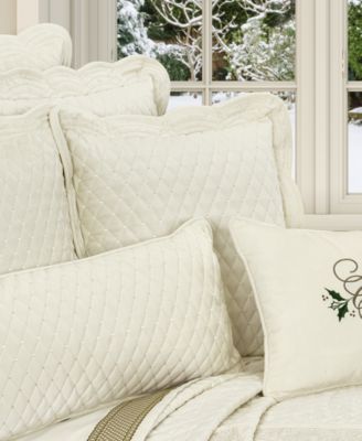 Marissa Quilted Decorative Pillow, 18" x 18"