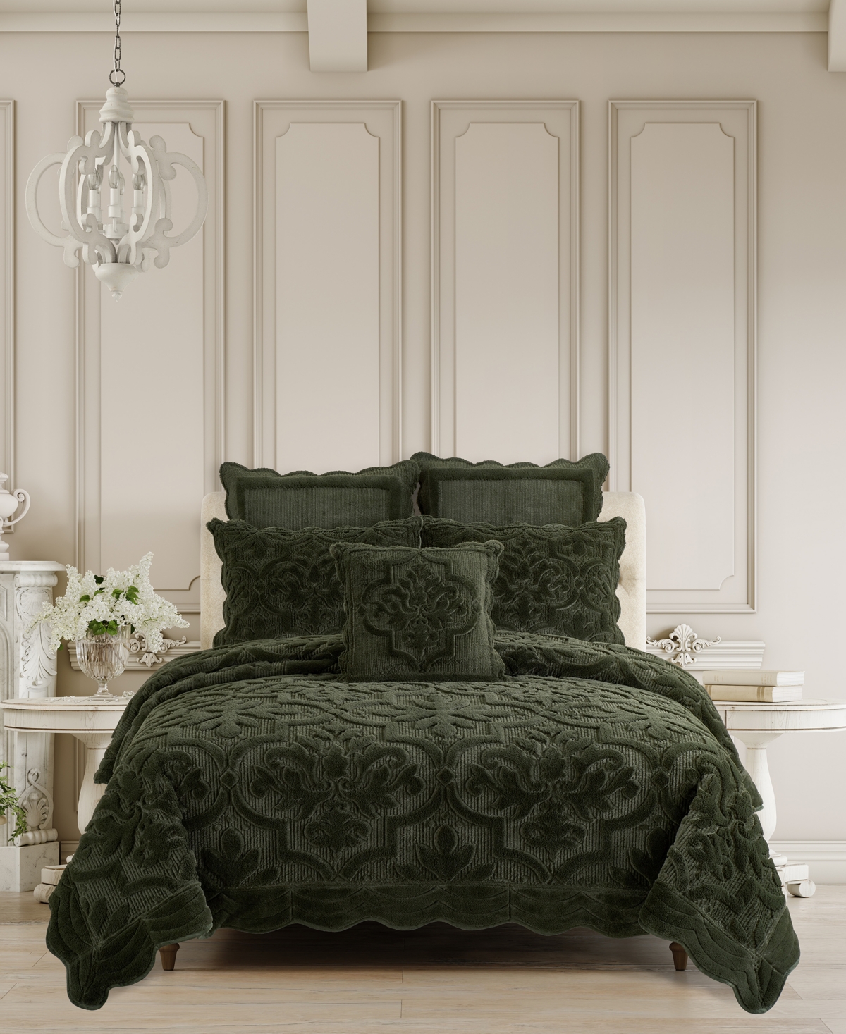 J Queen New York Teigen Quilted Pillow,