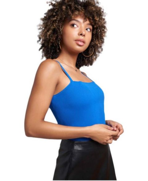 Женский топ Caldwell Collection Ella Oversized Ribbed Knit, цвет: Сапфировый синий