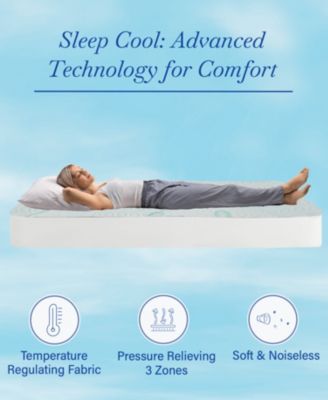 Mattress Pads Full size, 3-Zone Soft, Non-Slip Quilted Mattress Pad Full Size, Deep Pocket Fits 8 - 20 Inch Mattress by California Design Den