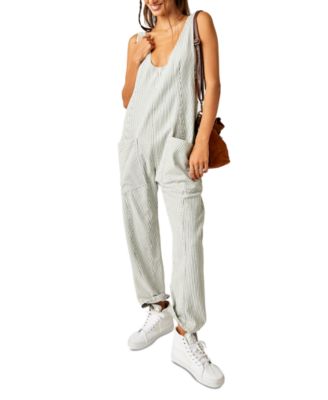 Free People - Women's High Roller Railroad Jumpsuit
