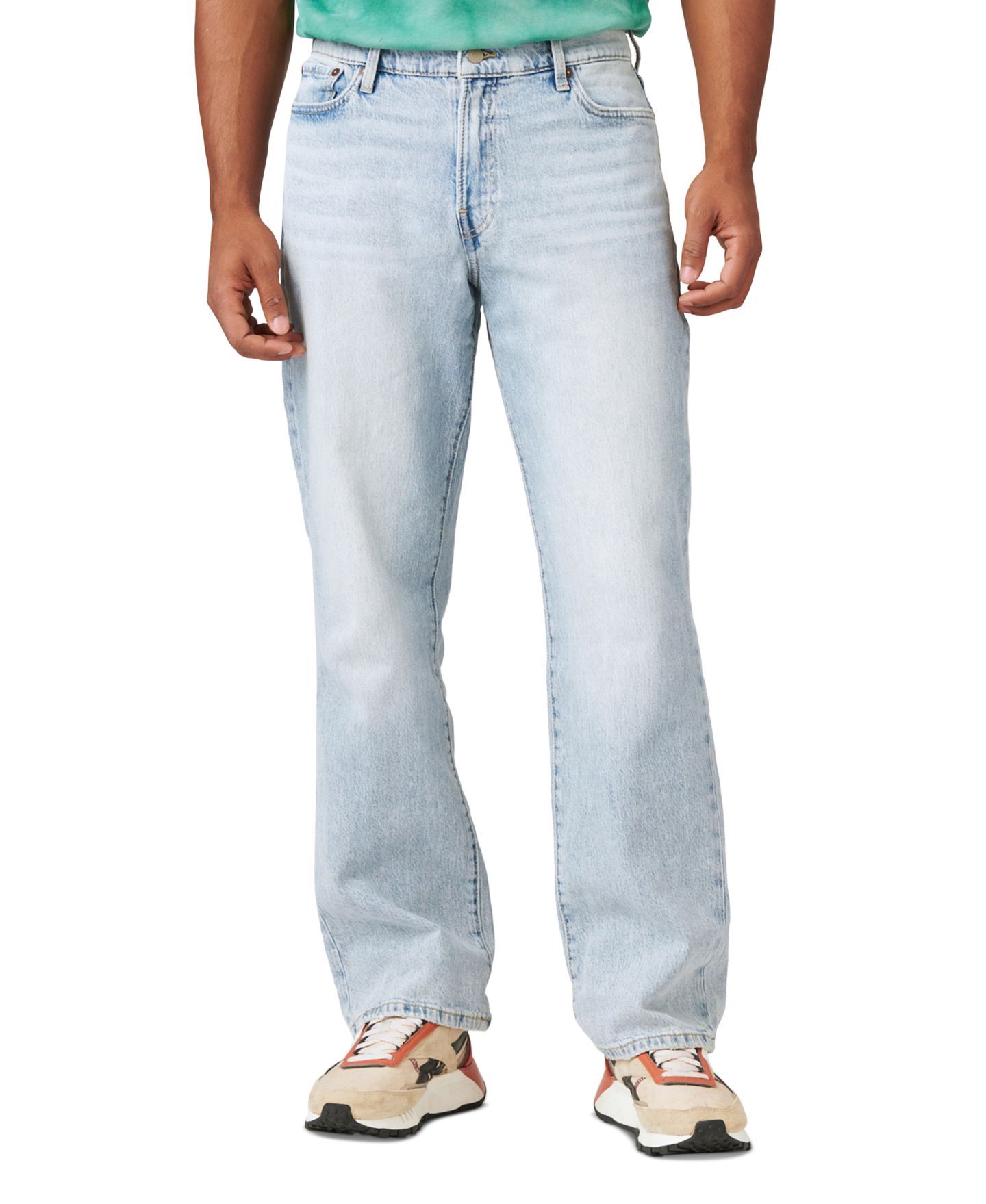 Мужские джинсы Lucky Brand 181 Relaxed Straight Stretch, цвет: Belmar — фото 8