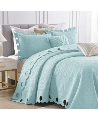 100% Cotton Oversized Bedspread Quilt Set TW