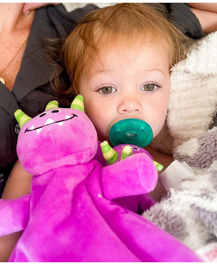 Wubbanub Ultra Soft Plush Lovey, Purple Monster Macy's