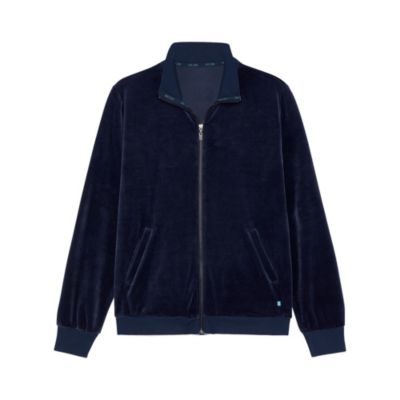 Men's Catane Cotton Velvet Zip Jackets