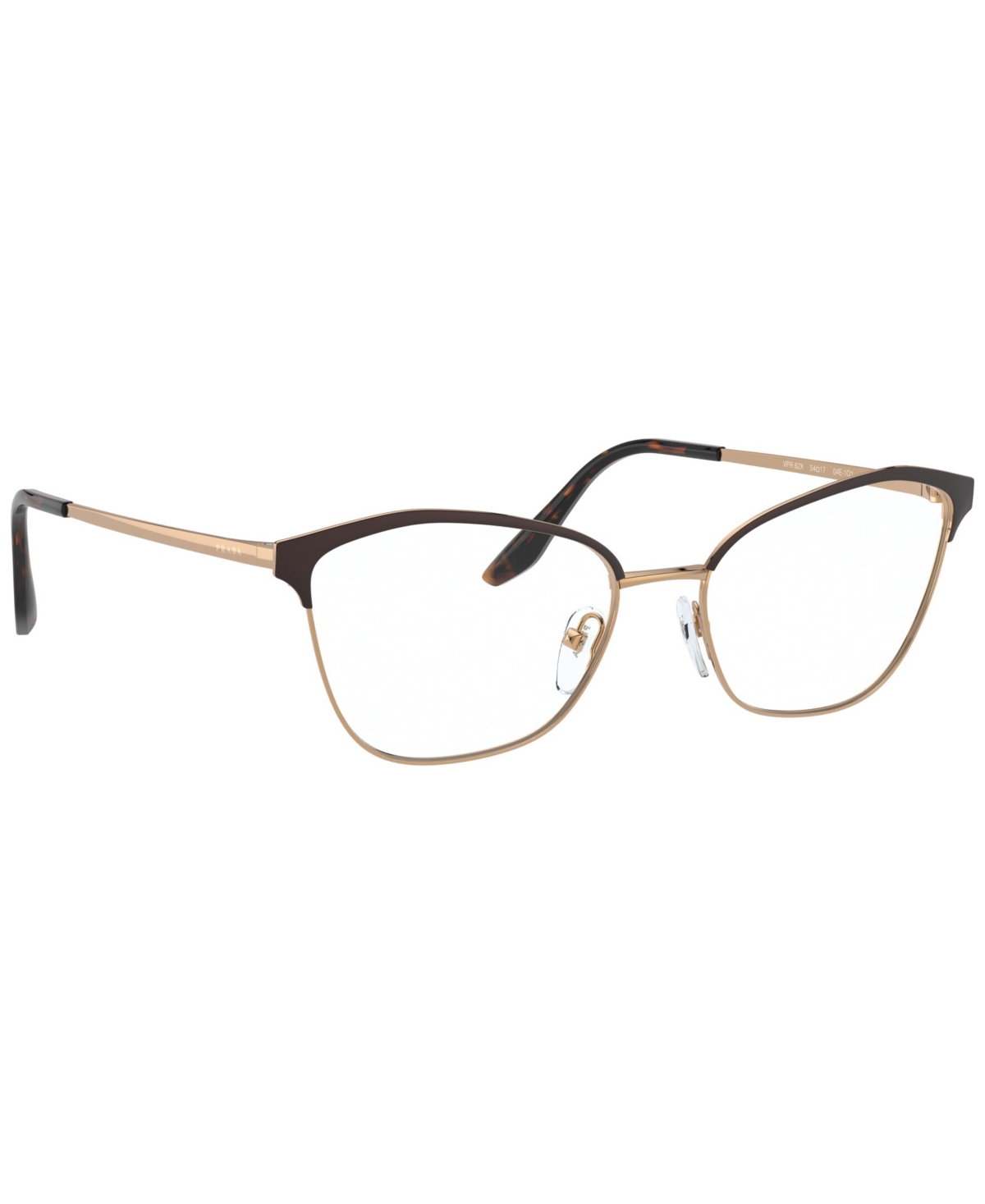 Women's Eyeglasses, Pr 62XV - Black, Light Gold