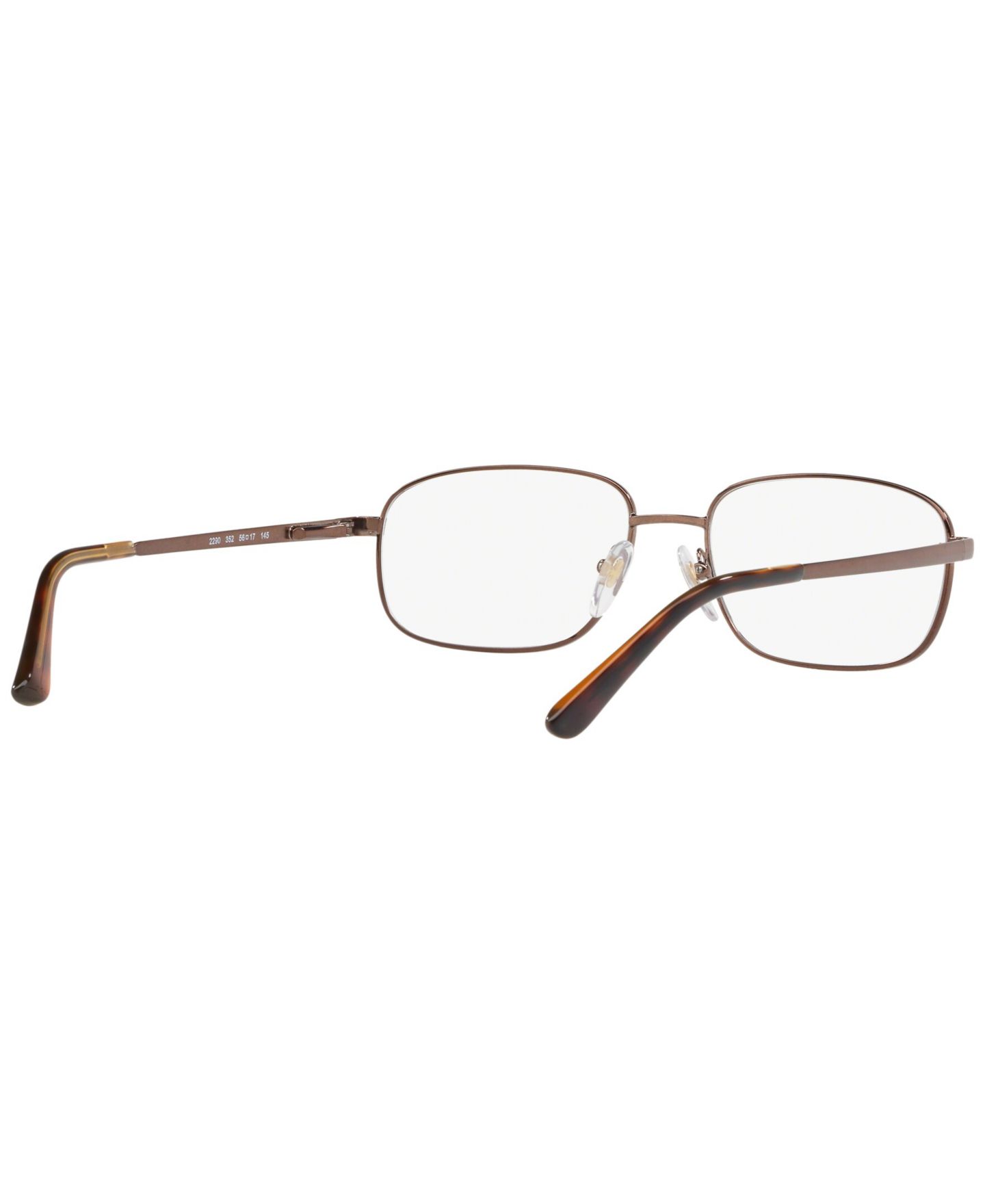 Мужские очки Sferoflex Man Pillow Metal SF2290 Eyeglasses, цвет: Коричневый — фото 3