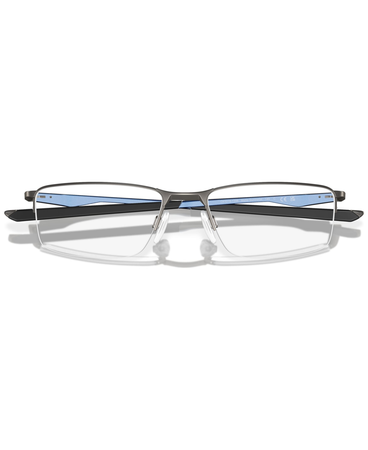 Oakley Men's Socket 5.5 Eyeglasses, Ox3218 In Matte Gunmetal