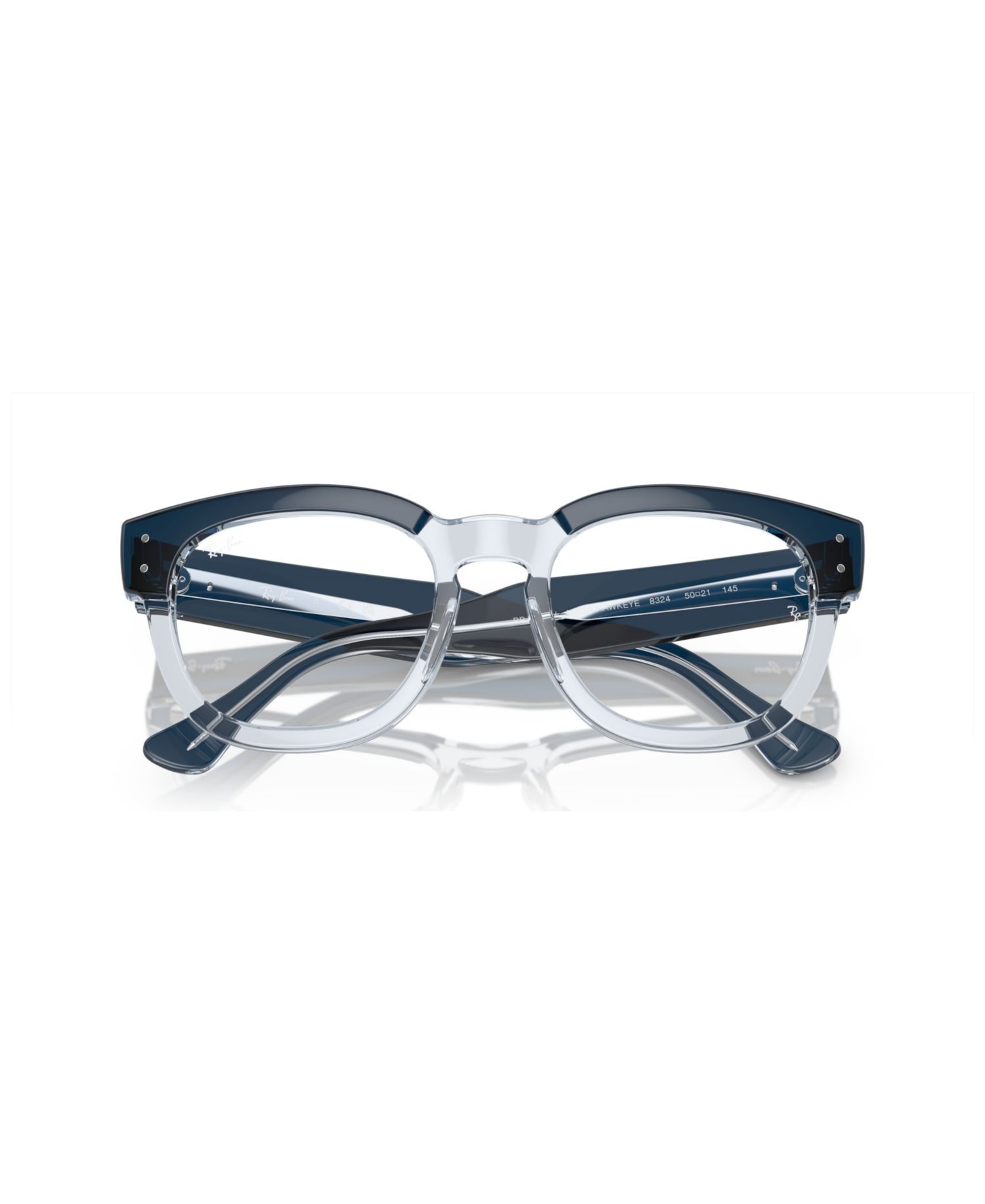 Unisex Square Plastic RB0298V Mega Hawkeye Optics Eyeglasses