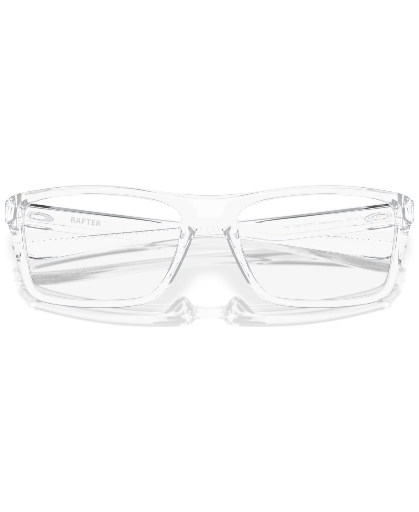 Мужские очки Oakley Man Rectangle Plastic OX8178 Rafter Eyeglasses, цвет: Чёрный — фото 5